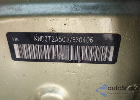 2013 Kia Soul z USA, uszkodzony, nr VIN KNDJT2A50D7630406